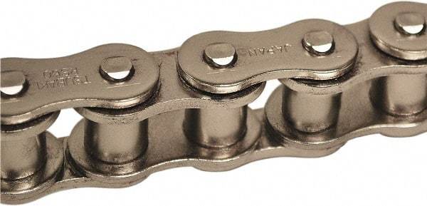 U.S. Tsubaki - 3/4" Pitch, ANSI 60, Roller Chain Connecting Link - For Use with Single Strand Chain - Makers Industrial Supply