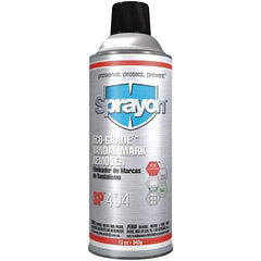 Sprayon - 12 oz Aerosol Can Graffiti/Vandal Mark Remover - VOC Content g/L 486, Removes Paint, Ink, Crayon, Marker & Scuff Marks - Makers Industrial Supply