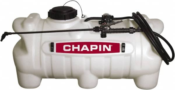 Chapin - 25 Gal Chemical Safe Garden Hand Sprayer - Use with Cleaners/Degreasers, Polyethylene Tank, Wide Mouth, Reinforced Hose - Makers Industrial Supply