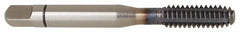 Balax - 1/4-20 UNC 2B H8 Thread Limit Bottoming Thread Forming Tap - Powdered Metal High Speed Steel, TiCN Finish, 2-1/2" OAL, 0.79" Thread Length, Right Hand Thread, Series BXSTEEL - Makers Industrial Supply