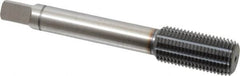 Balax - 1/2-20 UNF 2B H7 Thread Limit Bottoming Thread Forming Tap - Powdered Metal High Speed Steel, TiCN Finish, 3-3/8" OAL, 1" Thread Length, Right Hand Thread, Series BXSTEEL - Makers Industrial Supply