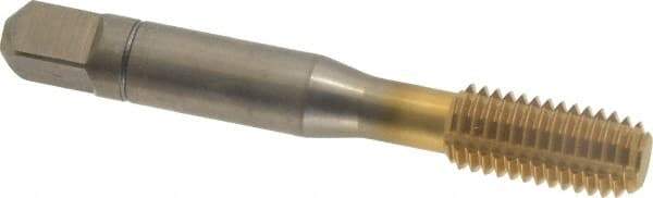 Balax - M10x1.50 Metric Coarse 6H D11 Thread Limit Bottoming Thread Forming Tap - Powdered Metal High Speed Steel, TiN Finish, 2-15/16" OAL, 0.95" Thread Length, Right Hand Thread, Series BXSTAINLESS - Makers Industrial Supply