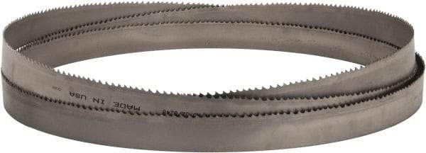 Lenox - 3 to 4 TPI, 15' 6" Long x 1-1/2" Wide x 0.05" Thick, Welded Band Saw Blade - Bi-Metal, Toothed Edge, Raker Tooth Set, Flexible Back, Contour Cutting - Makers Industrial Supply