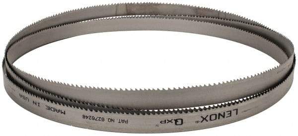 Lenox - 4 to 6 TPI, 13' 6" Long x 1" Wide x 0.035" Thick, Welded Band Saw Blade - Bi-Metal, Toothed Edge, Raker Tooth Set, Flexible Back, Contour Cutting - Makers Industrial Supply