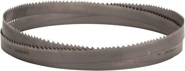 Lenox - 2 to 3 TPI, 15' Long x 1-1/2" Wide x 0.05" Thick, Welded Band Saw Blade - Bi-Metal, Toothed Edge, Raker Tooth Set, Flexible Back, Contour Cutting - Makers Industrial Supply