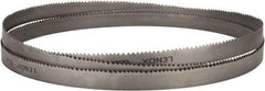 Lenox - 3 to 4 TPI, 15' 4" Long x 1-1/4" Wide x 0.042" Thick, Welded Band Saw Blade - Bi-Metal, Toothed Edge, Raker Tooth Set, Flexible Back, Contour Cutting - Makers Industrial Supply