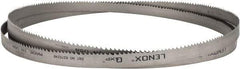 Lenox - 3 to 4 TPI, 14' 10" Long x 1" Wide x 0.035" Thick, Welded Band Saw Blade - Bi-Metal, Toothed Edge, Raker Tooth Set, Flexible Back, Contour Cutting - Makers Industrial Supply