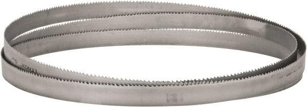 Lenox - 3 to 4 TPI, 19' 2" Long x 1-1/2" Wide x 0.05" Thick, Welded Band Saw Blade - Bi-Metal, Toothed Edge, Raker Tooth Set, Flexible Back, Contour Cutting - Makers Industrial Supply