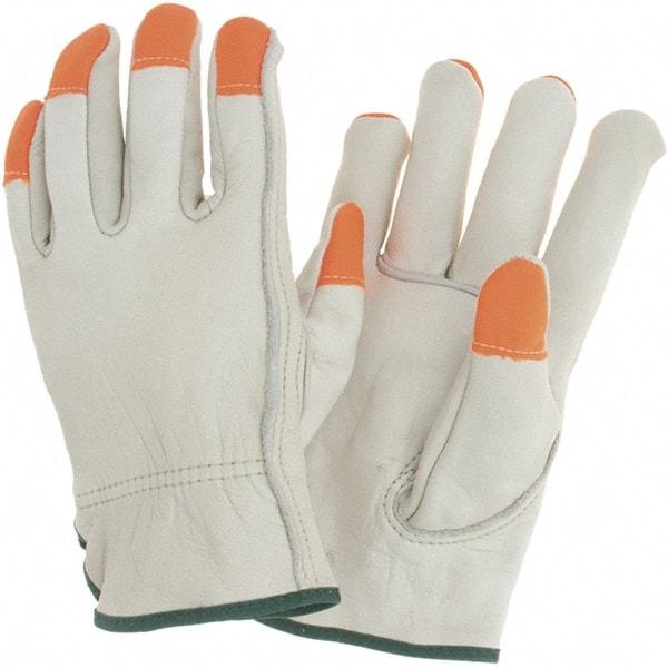 MCR Safety - Size M General Protection Work Gloves - For Work & Driver, Uncoated, Natural, Paired - Makers Industrial Supply