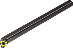 Sandvik Coromant - 0.4803" Min Bore Diam, 6" OAL, 3/8" Shank Diam, A..SWLPR/L Indexable Boring Bar - Screw-On Holding Method - Makers Industrial Supply