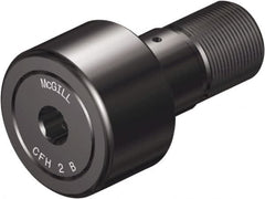 McGill - 3/4" Roller Diam x 1/2" Width, 3/8" Stud Diam x 7/8" Length, Sealed Heavy Stud Cam Follower with Hex - Steel, 3/8" Thread Length, 7/16-20 Thread, 1.41" OAL, 1,660 Lb Dynamic Cap, 4,130 Lb Static Cap - Makers Industrial Supply