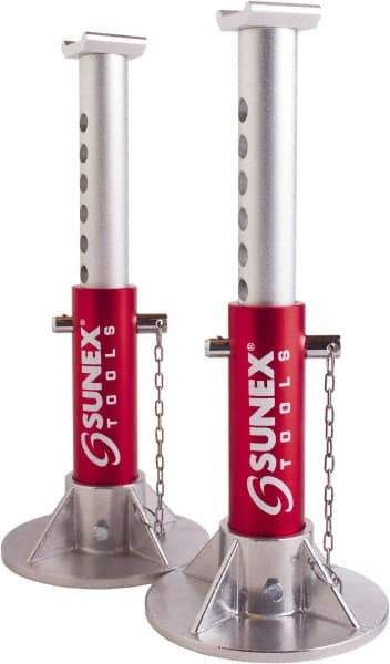 Sunex Tools - 6,000 Lb Capacity Jack Stand - 10.6 to 15.4" High - Makers Industrial Supply