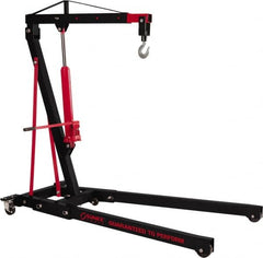 Sunex Tools - 4,000 Lb Load Capacity, Steel Folding Engine Crane - 4' Span - Makers Industrial Supply