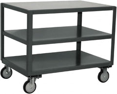 Jamco - Heavy Duty Transporter Mobile Table - Steel, Gray, 36" Long x 48" Deep x 34" High - Makers Industrial Supply