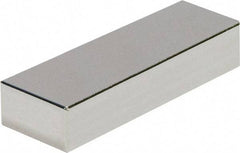 Mag-Mate - 1-1/2" Long x 1-1/2" Wide x 3/16" High, 35 Poles, Rectangular Neodymium Rare Earth Holding Magnet - 31.5 Lb Average & 62.1 Lb Max Pull Force, 180°F Max Operating Temp - Makers Industrial Supply