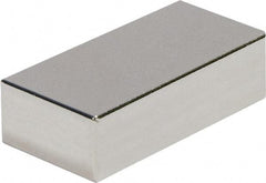 Mag-Mate - 1" Long x 1/2" Wide x 1/8" High, 11 Poles, Rectangular Neodymium Rare Earth Holding Magnet - 8.6 Lb Average & 17.1 Lb Max Pull Force, 180°F Max Operating Temp - Makers Industrial Supply