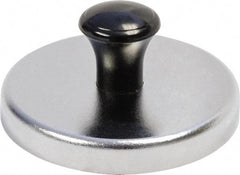 Mag-Mate - 2-5/8" Diam Magnetic Print Holder - Round, 1-1/8" High, 41 Lb Average Magnetic Pull - Makers Industrial Supply