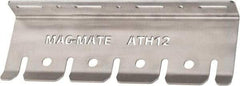 Mag-Mate - 4" Projection, 302 Stainless Steel Air Tool Holder Rack - 12" OAL - Makers Industrial Supply