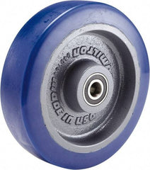 Hamilton - 8 Inch Diameter x 2 Inch Wide, Polyurethane Mold on to Cast Iron Center Caster Wheel - 2,700 Lb. Capacity, 3-1/4 Inch Hub Length, 3/4 Inch Axle Diameter, Sealed Precision Ball Bearing - Makers Industrial Supply