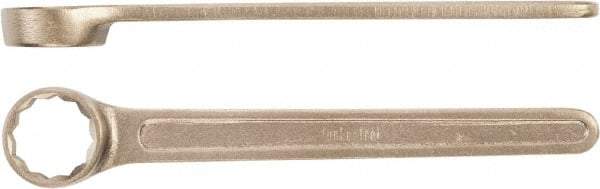 Ampco - 2-1/2" 12 Point Box Wrench - Single End, Aluminum Bronze, Plain Finish - Makers Industrial Supply