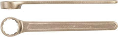 Ampco - 24mm 12 Point Box Wrench - Single End, Aluminum Bronze, Plain Finish - Makers Industrial Supply