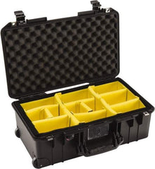 Pelican Products, Inc. - 13-31/32" Wide x 8-63/64" High, Aircase w/Divider - Black - Makers Industrial Supply