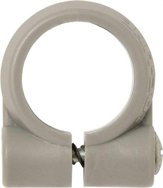 Loc-Line - Unthreaded, 1/4" Hose Inside Diam, Coolant Hose Element Clamp - For Use with 1/4" Loc-Line Modular Hose System, 20 Pieces - Makers Industrial Supply