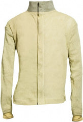 National Safety Apparel - Size S Yellow Cut Resistant Long Sleeve Zipped Shirt - Exact Industrial Supply