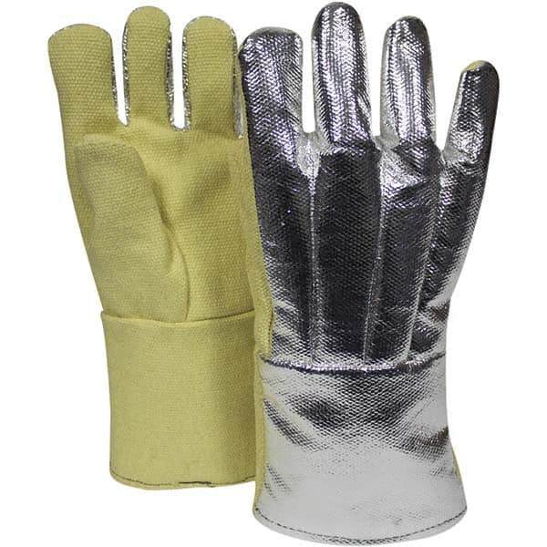 National Safety Apparel - Size L Wool Lined Thermobest Heat Resistant Glove - Exact Industrial Supply