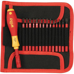 Wiha - Interchangeable Bit Screwdriver Handle - Phillips, Torx & Square Tip - Makers Industrial Supply