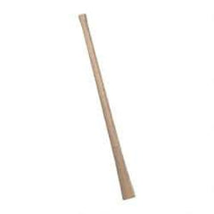 Made in USA - 36" Long Replacement Handle for Railroad/Clay Pick - 3" Eye Length x 2" Eye Width, Hickory, 5 & Up Lb Capacity, Material Grade Type A - Makers Industrial Supply