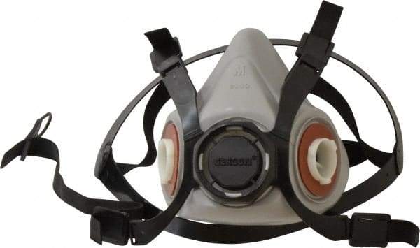 Gerson - Series Signature Select, Size M Half Mask Respirator - 4-Point Suspension, Bayonet Connection - Makers Industrial Supply