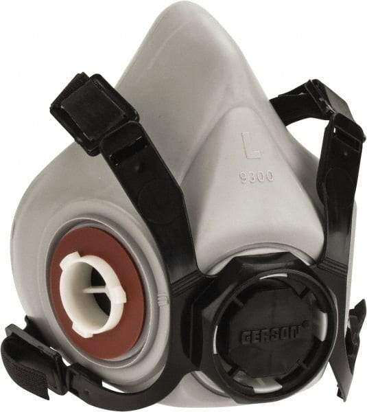 Gerson - Series Signature Select, Size L Half Mask Respirator - 4-Point Suspension, Bayonet Connection - Makers Industrial Supply