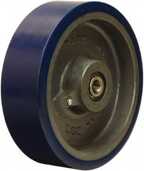 Hamilton - 10 Inch Diameter x 3 Inch Wide, Polyurethane on Cast Iron Caster Wheel - 3,240 Lb. Capacity, 3-1/2 Inch Hub Length, 3/4 Inch Axle Diameter, Sealed Precision Ball Bearing - Makers Industrial Supply