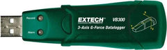 Extech - USB Datalogger - 3.6 Volt Lithium Battery, 18G 3-AXIS - Makers Industrial Supply