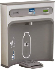 Halsey Taylor - 8 GPH Cooling Capacity Retro Fit Water Cooler & Fountain - Retro-Fit Bottle Filling Station, 20 to 105 psi, 0.20 hp, Stainless Steel - Makers Industrial Supply