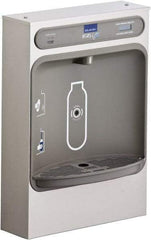 ELKAY - 8 GPH Cooling Capacity Surface Mount Water Cooler & Fountain - Bottle Filling, 20 to 105 psi, 0.20 hp, Stainless Steel - Makers Industrial Supply