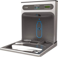 Halsey Taylor - 8 GPH Cooling Capacity Retro Fit Water Cooler & Fountain - Retro-Fit Bottle Filling Station, 20 to 105 psi, 0.20 hp, Stainless Steel - Makers Industrial Supply