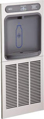 Halsey Taylor - 8 GPH Cooling Capacity In Wall Recessed Water Cooler & Fountain - In-Wall, 20 to 105 psi, 0.20 hp, Stainless Steel - Makers Industrial Supply