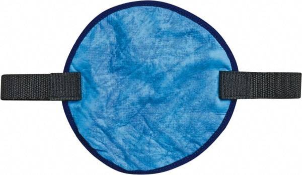 Ergodyne - Cotton & PVA Hard Hat Pad - Hook and Loop Attachment, Blue, Compatible with All Hard Hats - Makers Industrial Supply