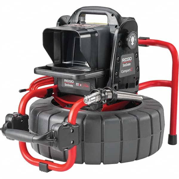 Ridgid - Inspection Cameras & Video Borescopes Type: Inspection Camera w/ Cable Reel Probe Length (Meters): 30.00 - Makers Industrial Supply