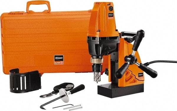 Fein - 3/4" Chuck, 2" Travel, Portable Magnetic Drill Press - 680 RPM, 750 Watts - Makers Industrial Supply