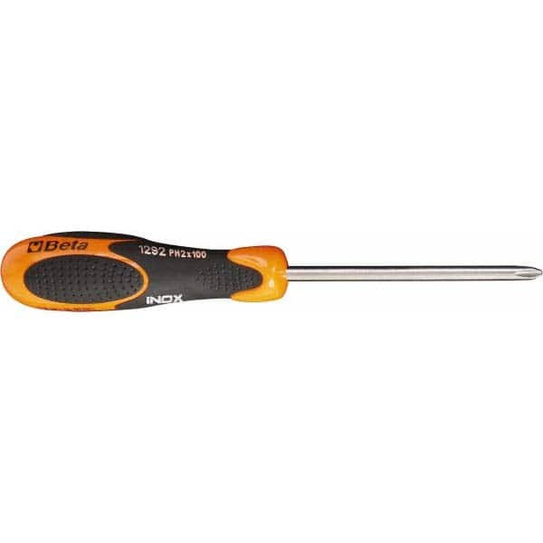 Beta - #2, 9" OAL, Standard Phillips Screwdriver - Makers Industrial Supply