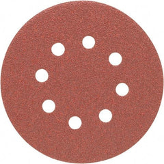 Porter-Cable - 5" Diam, 40 Grit, Aluminum Oxide Hook & Loop Disc - Coarse Grade, Coated, C Weight Paper Backing, - Makers Industrial Supply