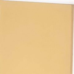 Made in USA - 3/16" Thick x 12" Wide x 1' Long, Polyurethane Sheet - Natural, 95A Hardness, ±0.010 Tolerance - Makers Industrial Supply