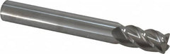 Accupro - 1/2" Diam 4 Flute Solid Carbide 0.045" Corner Radius End Mill - Makers Industrial Supply