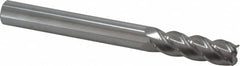 Accupro - 5/8", 4 Flute, Single End, Solid Carbide, 0.06" Corner Radius End Mill - 6" OAL, 40° Helix, Right Hand Flute, 2" LOC, Right Hand Cut - Makers Industrial Supply