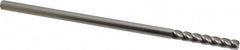 Accupro - 1/4", 4 Flute, Single End, Solid Carbide, 0.045" Corner Radius End Mill - 6" OAL, 40° Helix, Right Hand Flute, 1-1/2" LOC, Right Hand Cut - Makers Industrial Supply