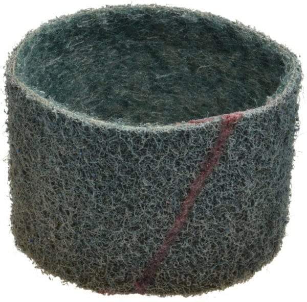 Brite Star - 3" Wide x 10-11/16" OAL, 320 Grit, Aluminum Oxide Abrasive Belt - Aluminum Oxide, Very Fine, Nonwoven, Series SC-BS - Makers Industrial Supply