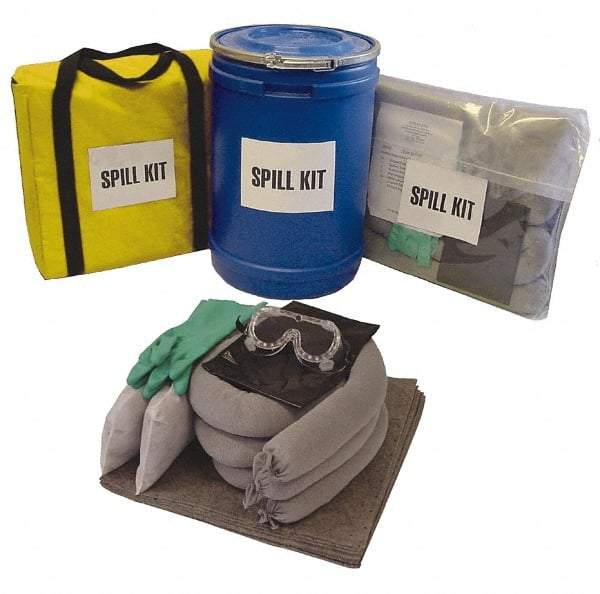 PRO-SAFE - Universal & Universal/Chemical Spill Kit - Polypropylene Bag - Makers Industrial Supply